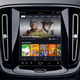 A photo of Android Auto showing content you can watch